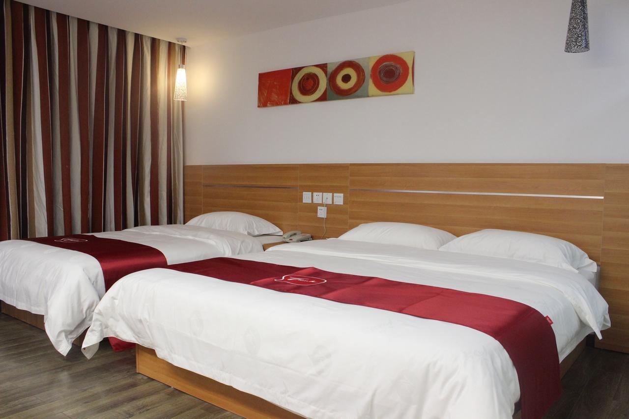 Thank Inn Chain Hotel Guangdong Shenzhen Baoan International Airport Екстериор снимка